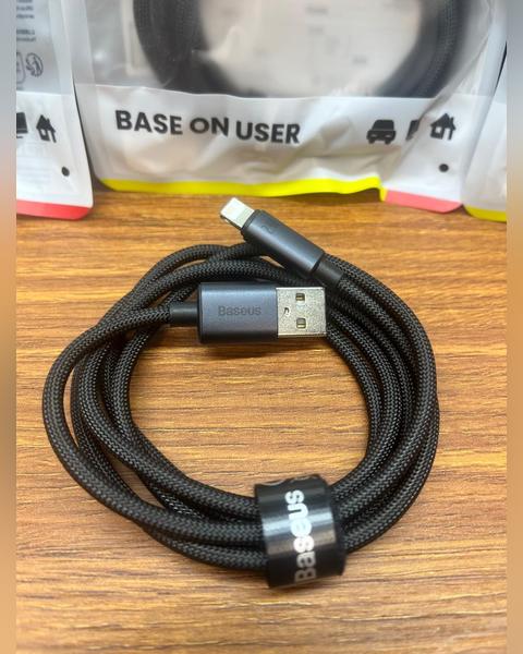 Cabo Baseus USB para Lightning iPhone Reforçado