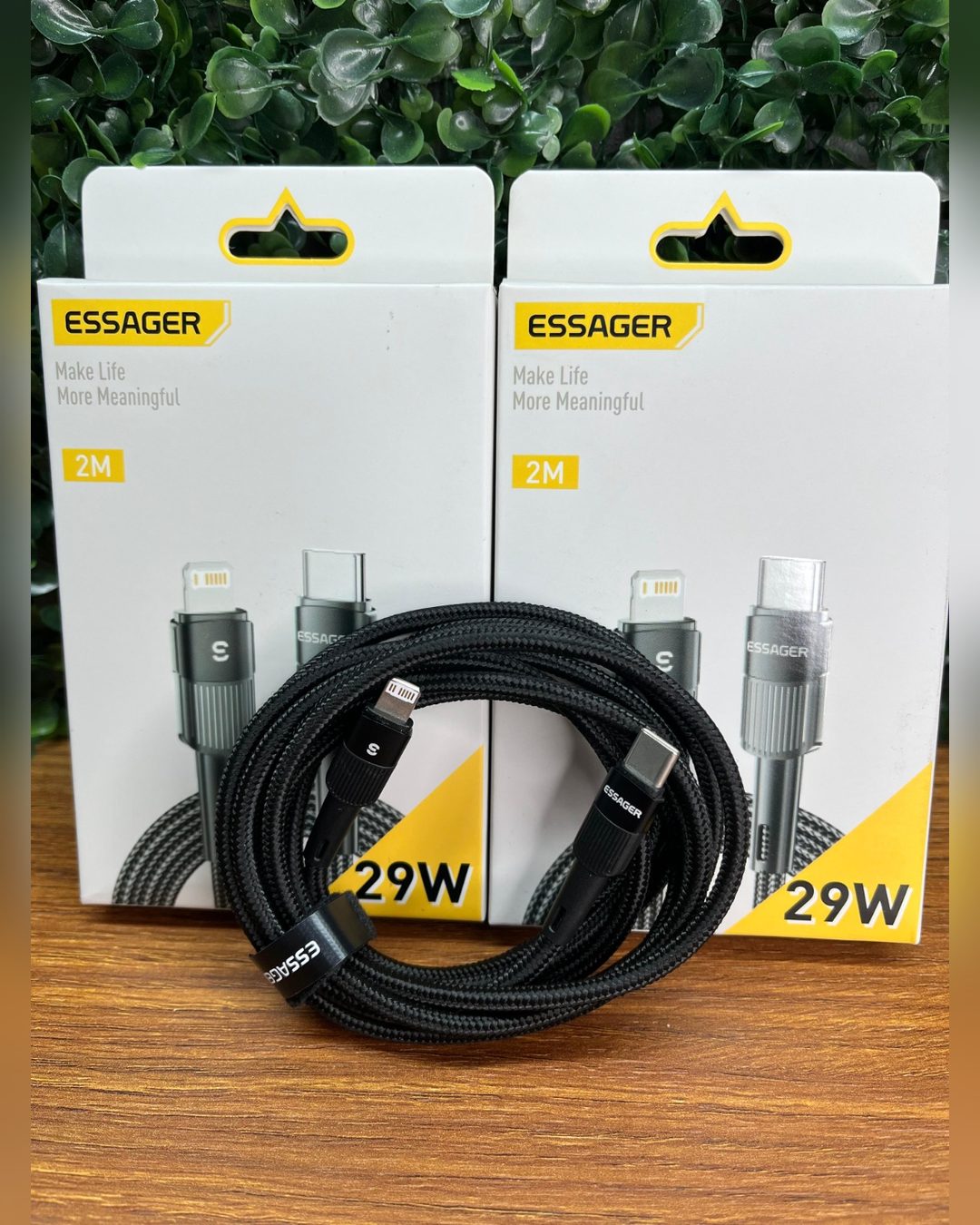 Cabo Essager USB-C para Lightning 2m — foto 1