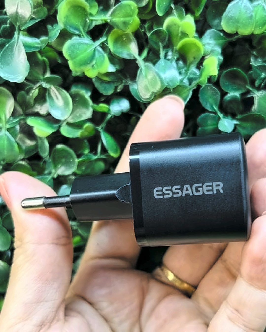 Carregador Essager 20W USB-A + USB-C — foto 3