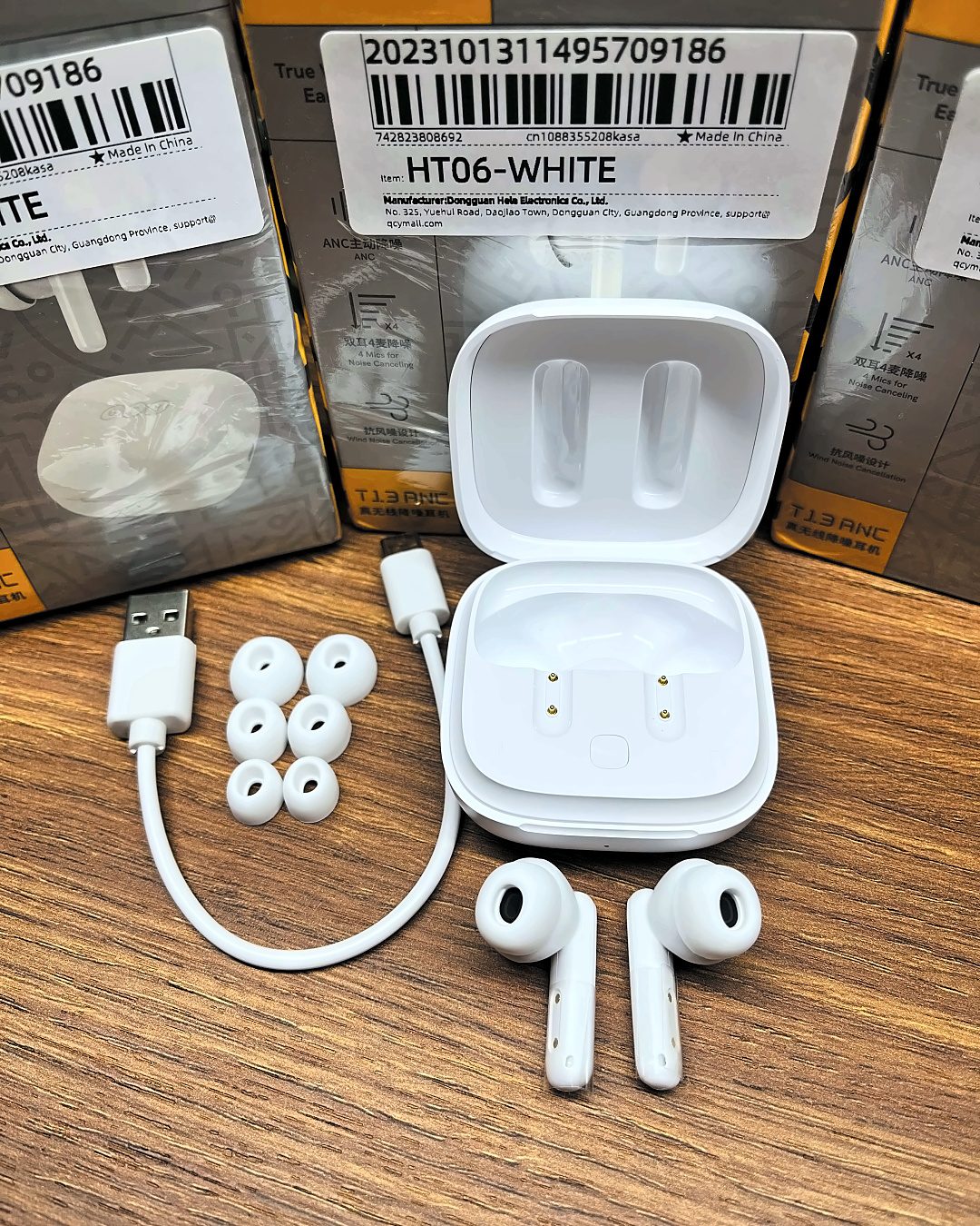 Fone de Ouvido Bluetooth QCY T13 ANC — foto 1