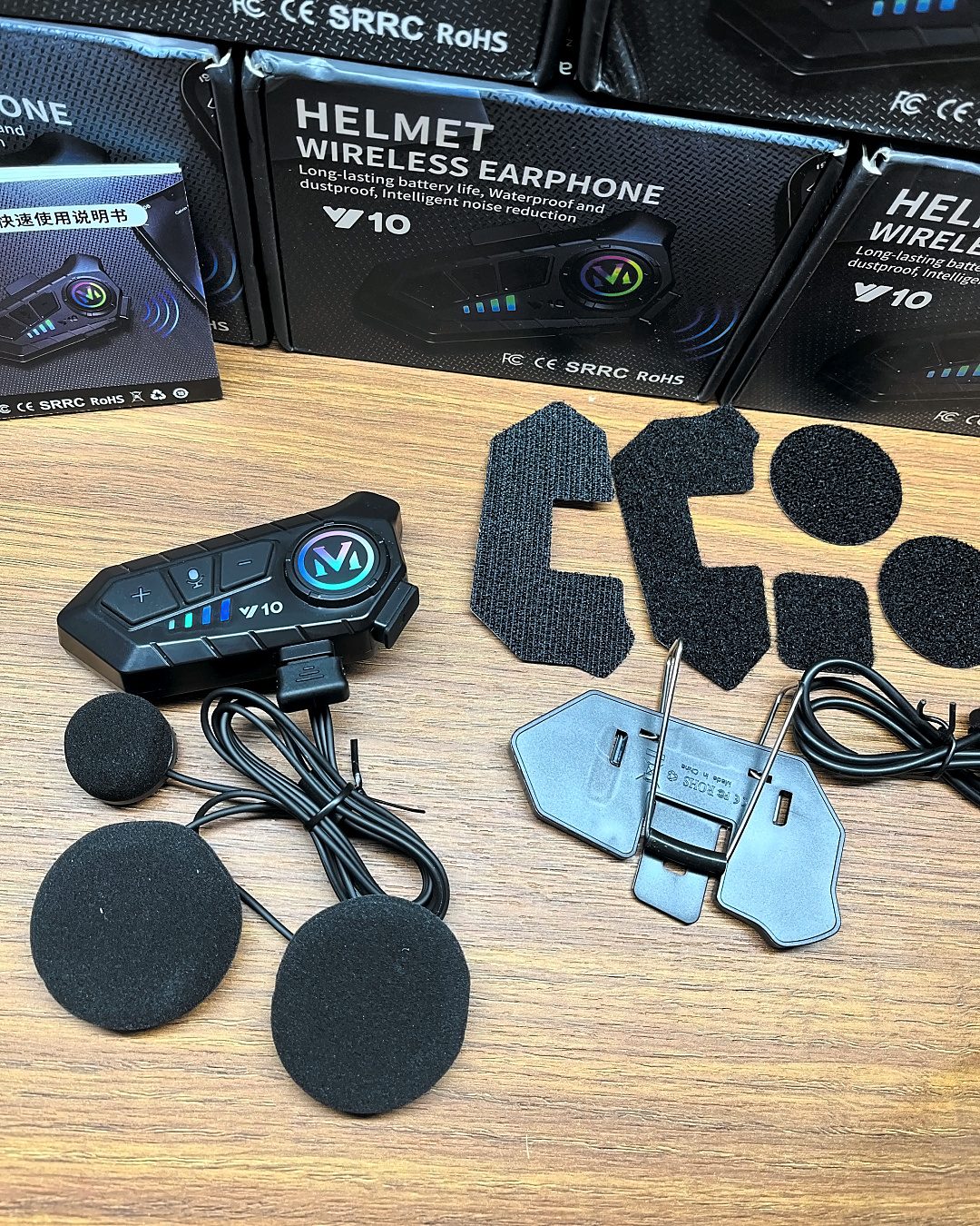 Fone Bluetooth para Capacete Y10 — foto 2