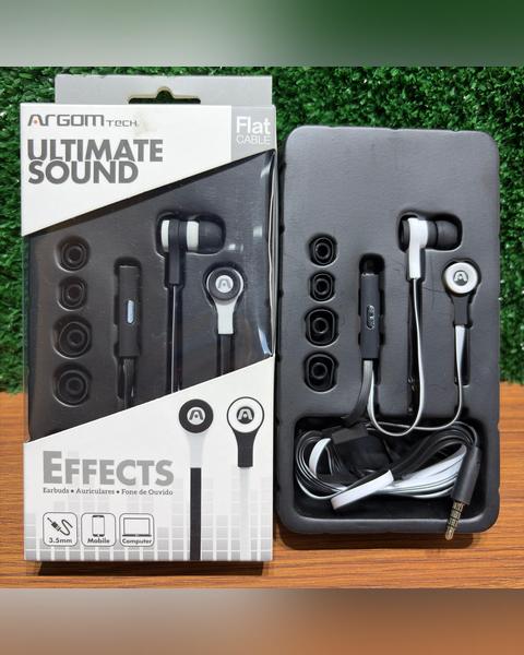 Fone de Ouvido com Fio Argom Ultimate Sound Effects