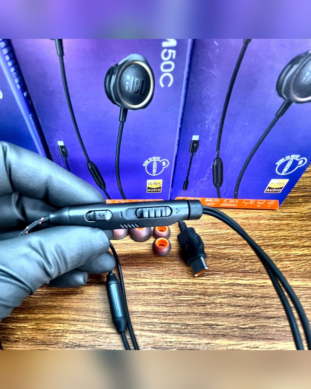 Fone de Ouvido com Fio JBL Quantum 50C USB-C Gamer — foto 3