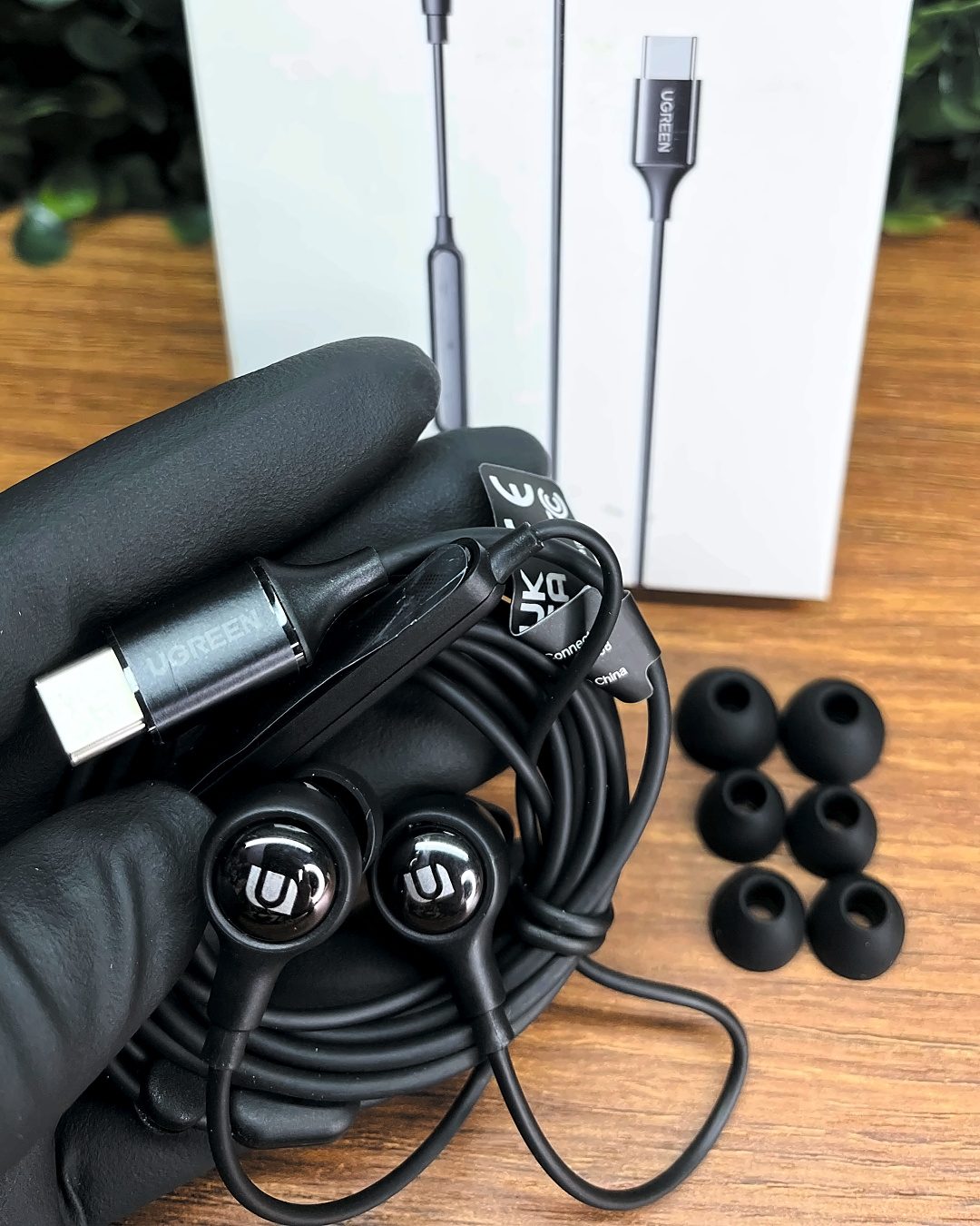 Fone de Ouvido com Fio Ugreen USB-C — foto 1