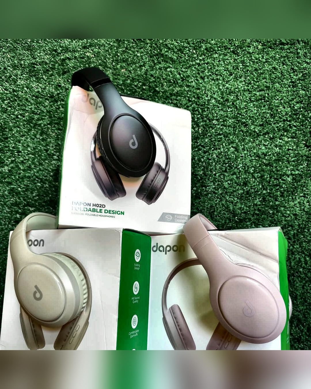 Headphone Bluetooth Dapon H02D Dobrável — foto 5