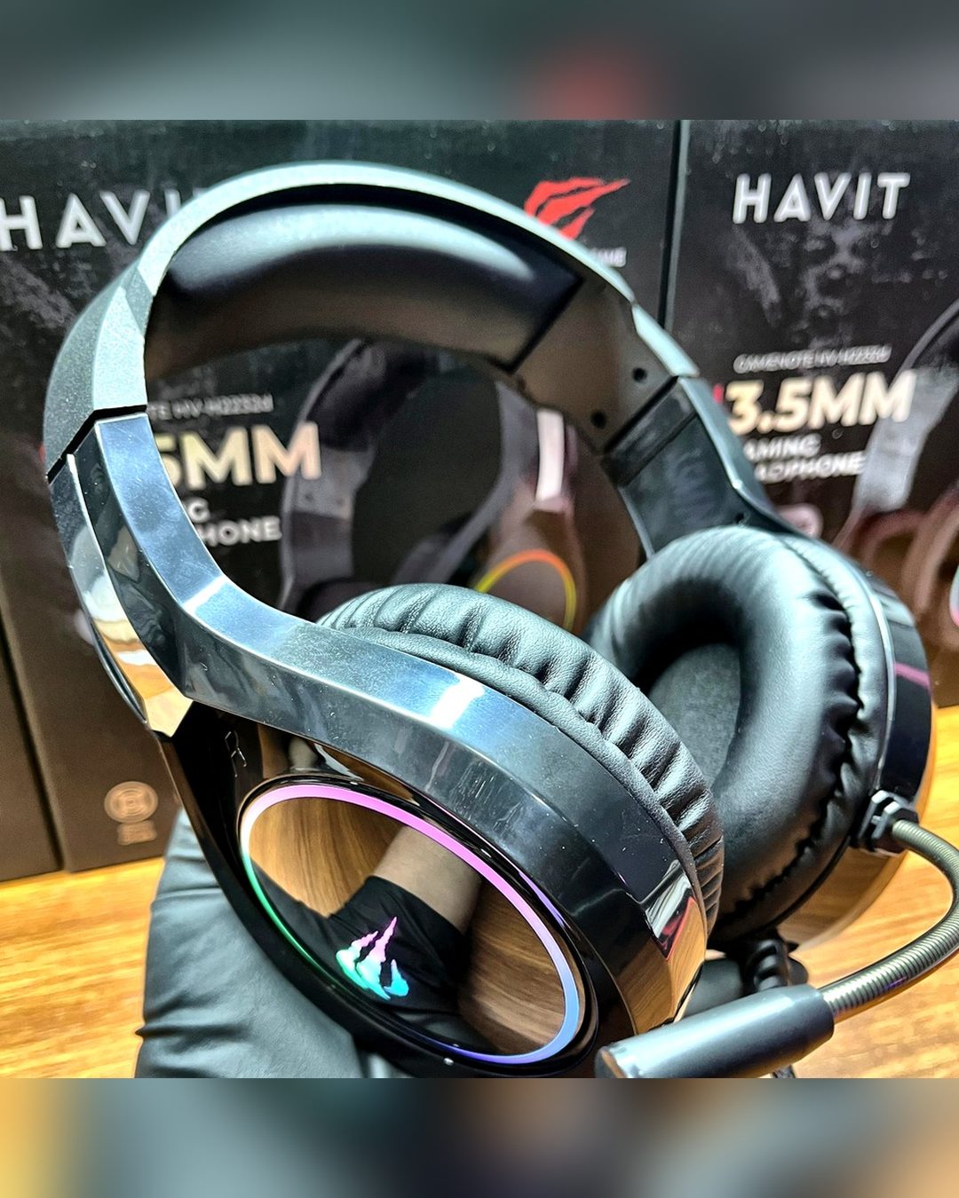 Headset Gamer Havit H2232D RGB — foto 3